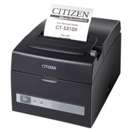 CITIZEN Citizen CT-S310II, Dual-IF, 8 dots/mm (203 dpi), cutter, zwart