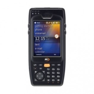 M3 Mobiele dataterminal, 1D, laser, keypad (31 toetsen, alfanumeriek), RFID (UHF), Camera (5MP), 8.9 cm (3.5''), Bluetooth, WLAN (802,11a/b/g/n), Micro SD-Slot, 480x640 pixels, 1GHz, RAM: 512 MB, Flash: 4GB, Win Embedded Handheld 6.5, IP65, incl.: accu, 3300