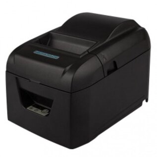 METAPACE bonprinter , direct thermisch, 8 dots/mm (203 dpi), mediabreedte (max): 58/ 80 mm, printbreedte (max.): 72mm, diameter rol (max.): 102 mm, 250 mm/sec., USB, RS232, afsnijdmechanisme, incl.: kabel (USB), voeding, netsnoer (EU), bonrol, zwart