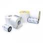 CITIZEN labels, stack, colour ribbon, polypropylene, glossy, quality paper (gp): 50-100 �m, wax/resin, fits for: Citizen CL-S621, Citizen CL-S700, Citizen CL-S6621, dimensions (WxH): 105x148mm, 2000 labels/box, perforated