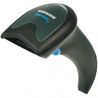 Datalogic handscanner, 1D, lineaire imager, Green Spot, 400 scans/s, USB, IP42, incl.: kabel (USB), tafelmontage, kleur: zwart