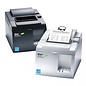 STAR MICRONICS bonprinter , direct thermisch (tweekleurige), 8 dots/mm (203 dpi), variable papierbreedte (58/ 80 mm), printbreedte (max.): 72mm, USB, afsnijdmechanisme, ESC/POS, Star, incl.: kabel (USB), netsnoer, wandbeugel, donkergrijs