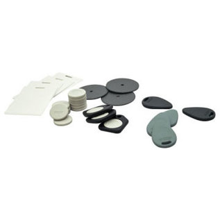 Zebra Plastic cards, 100pcs., 30 mil, PVC, UHF, RFID (NXPg2xm)