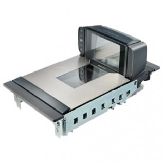 Datalogic built-in scanner, retail, 2D, imager, sapphire glass, medium platter, EAS deactivation, 5-side, adaptive scale, Shelf Mount, RS232, multi-interface (RS232, USB, IBM)