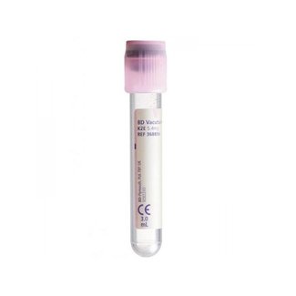 BD K2EDTA 3ml plastique violet