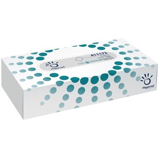 Papernet Facial tissue Superior 2 -laags wit 100% cellulose 21 x 20 cm/ 40 x 100st