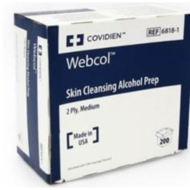 Webcol™prep alcoholdoekjes/ 200st