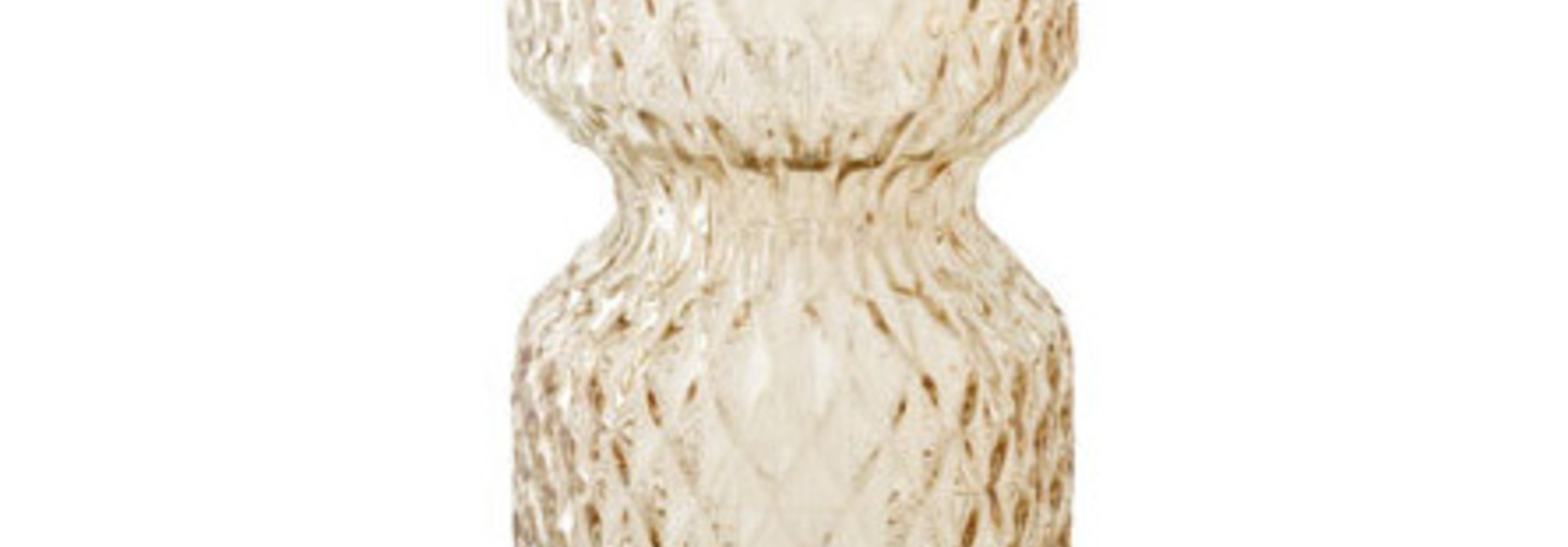 Vaas Firenze - Beige Glas D7 x H15 cm