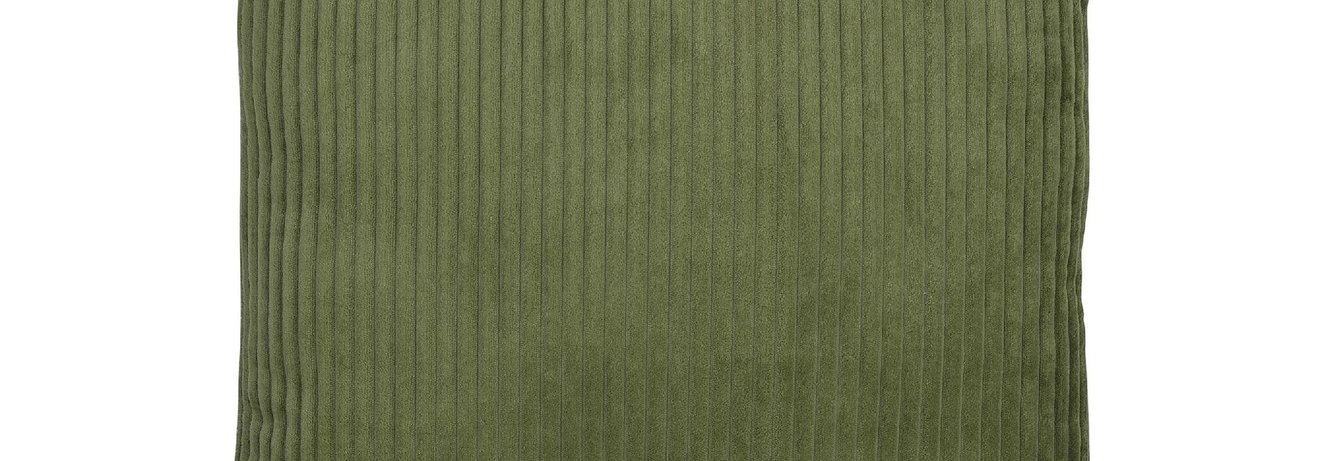 Kussen Green Corduroy Velvet - 45 x 45 cm