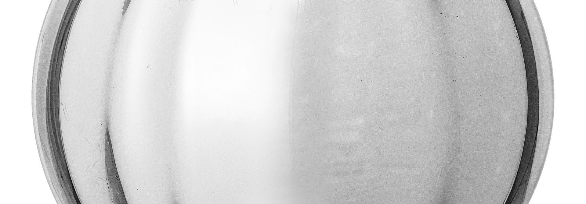 Mosa Vase, Silver - Glass