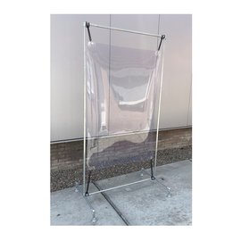 PVC scherm in frame