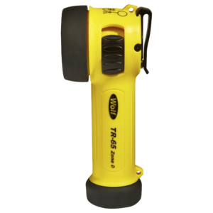 Wolf Wolf TR-65 LED flashlight - ATEX Zone 0/21 , angled model