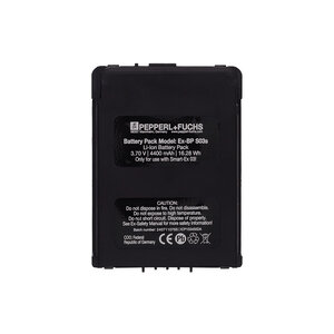Pepperl + Fuchs Pepperl + Fuchs Ex-BP S03S Spare Battery Pepperl + Fuchs Pepperl + Fuchs Ex-BP S03S Spare Battery