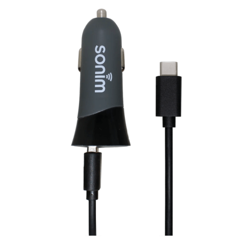 Sonim SONIM Dual-USB Car Charger – Quick Charge with USB-C Cable Sonim SONIM Dual-USB Car Charger – Quick Charge with USB-C Cable