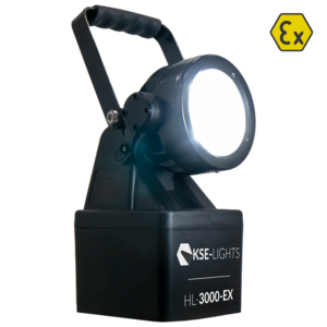 KSE-Lights KSE-lights HL-3000-EX handlamp - ATEX zone 1/21