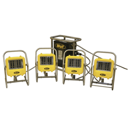 Wolf Wolf LL‑255/T3 4 x WF‑300XL + GRP Transformer 230 Volt - ATEX - Tank lighting kit - Zone 1/21