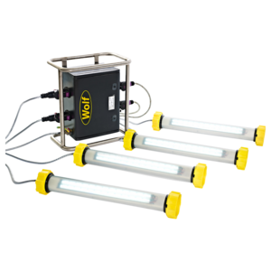 Wolf Wolf LX‑185/T4 - 4 x LX‑400, SS Transformator - ATEX - Tank lighting kit - Zone 1/21