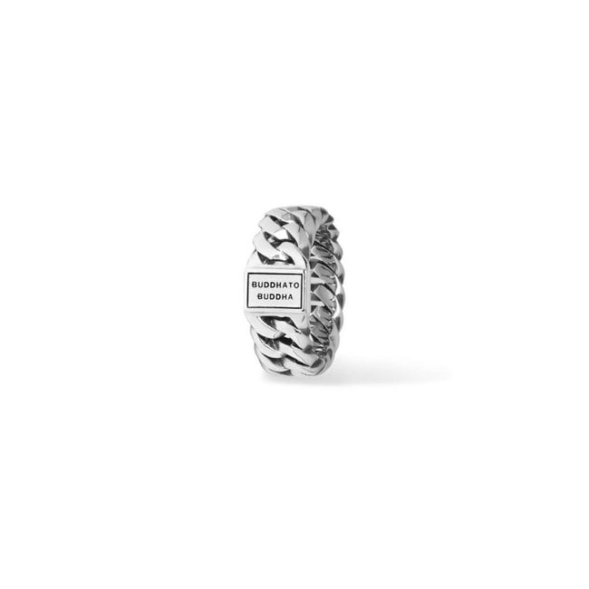 Buddha to Buddha Chain Small Ring Silver