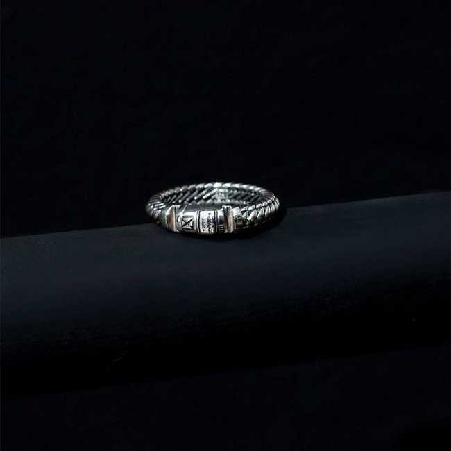 Buddha to Buddha Ben XS Lock Ring Silver