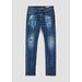 NEW GILMOUR SUPER SKINNY JEANS DESTROYED DENIM