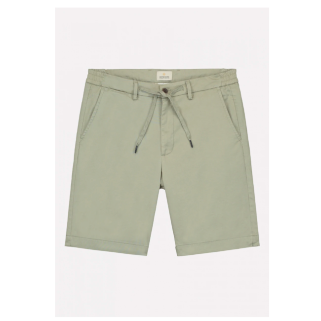 Dstrezzed JOGGER SHORTS TWILL KNIT SEAGRASS