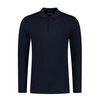 Dstrezzed POLO COTTON KNIT DARK NAVY