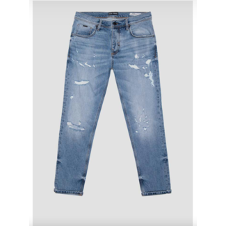 ARGON JEANS SLIM ANKLE LENGTH BLUE DENIM