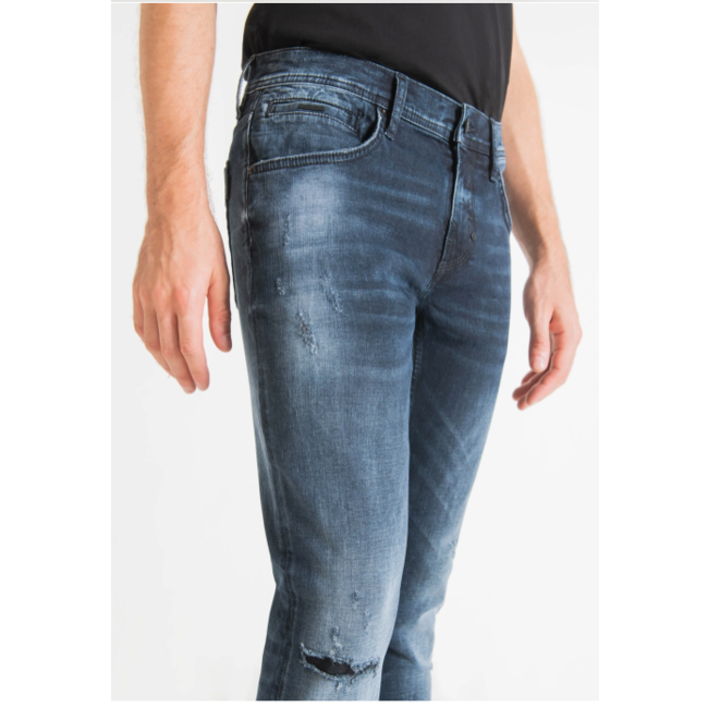 GILMOUR JEANS SUPER SKINNY BLUE DENIM