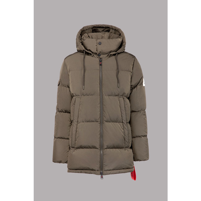 AFTER LABEL VANCOUVER PUFFER JACKET ARMY GREEN