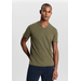 Dstrezzed STEWART V-NECK S/S SLUB JERSEY ARMY GREEN