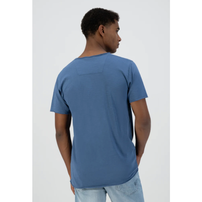 Dstrezzed Mc. QUEEN BASIC TEE SLUB JERSEY MOONLIGHT BLUE