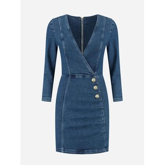 Nikkie BEX DRESS MID BLUE