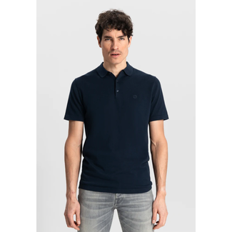 Dstrezzed POLO S/S COTTON KNIT DARK NAVY