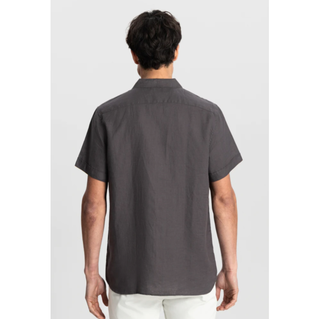 Dstrezzed RESORT SHIRT LINEN RAVEN