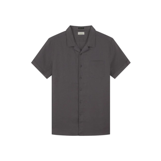 Dstrezzed RESORT SHIRT LINEN RAVEN