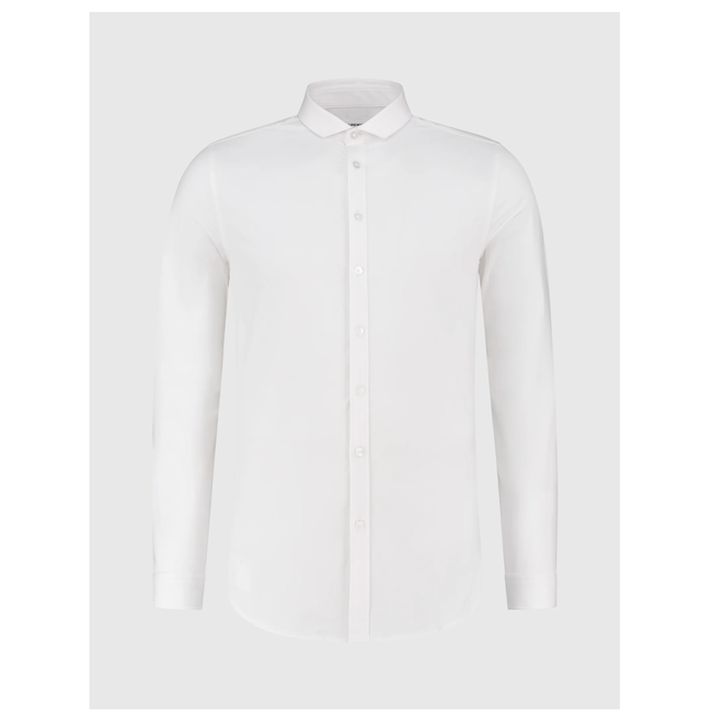 Pure White ESSENTIAL JERSEY SHIRT WHITE