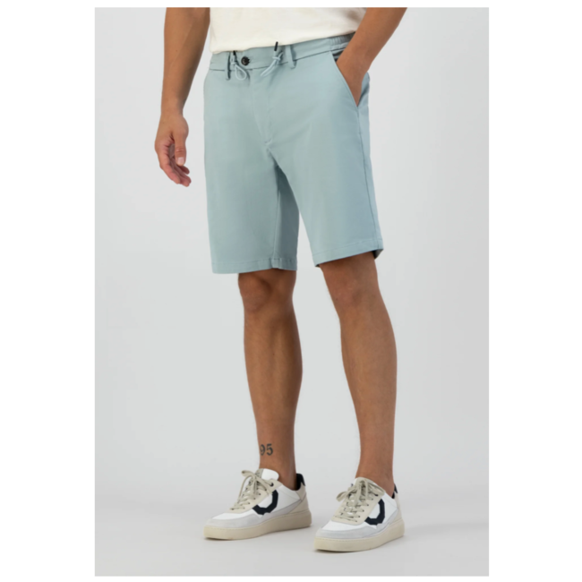 Dstrezzed JORDAN JOGGER SHORTS TWILL KNIT MEDIUM BLUE