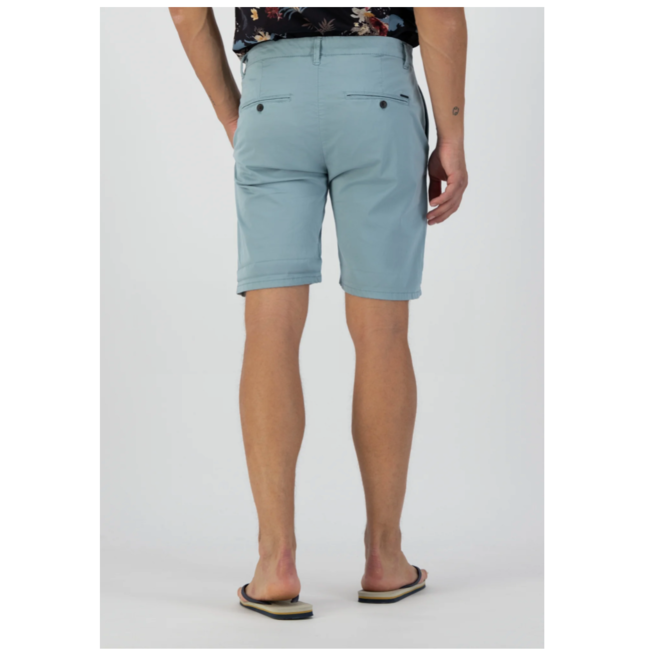 Dstrezzed CHARLIE SHORTS PEACH SATIN MEDIUM BLUE