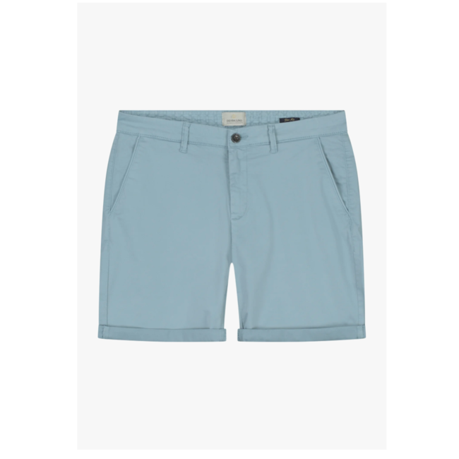 Dstrezzed CHARLIE SHORTS PEACH SATIN MEDIUM BLUE