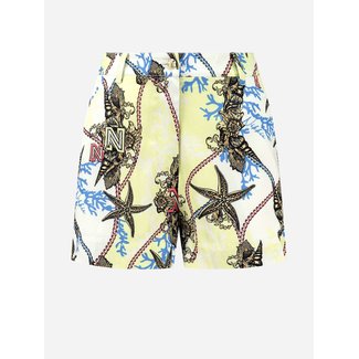 Nikkie SUKI SHORTS LIME YELLOW CORAL