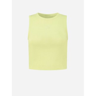 Nikkie RIB SUMMER TOP LIME YELLOW