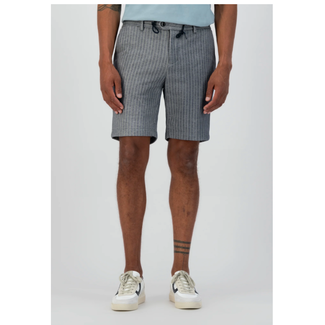 Dstrezzed JORDAN JOGGER SHORTS MARINE SWEAT STRIPE DARK NAVY