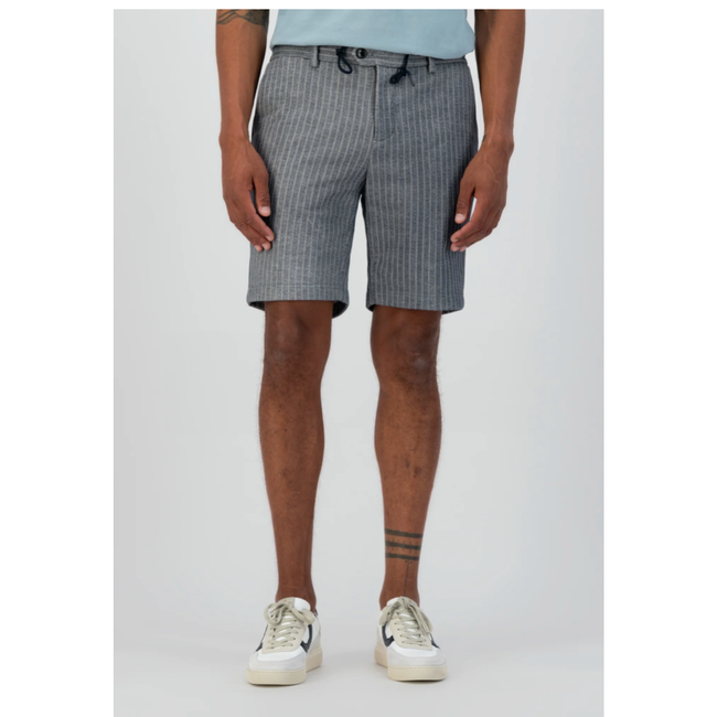 Dstrezzed JORDAN JOGGER SHORTS MARINE SWEAT STRIPE DARK NAVY