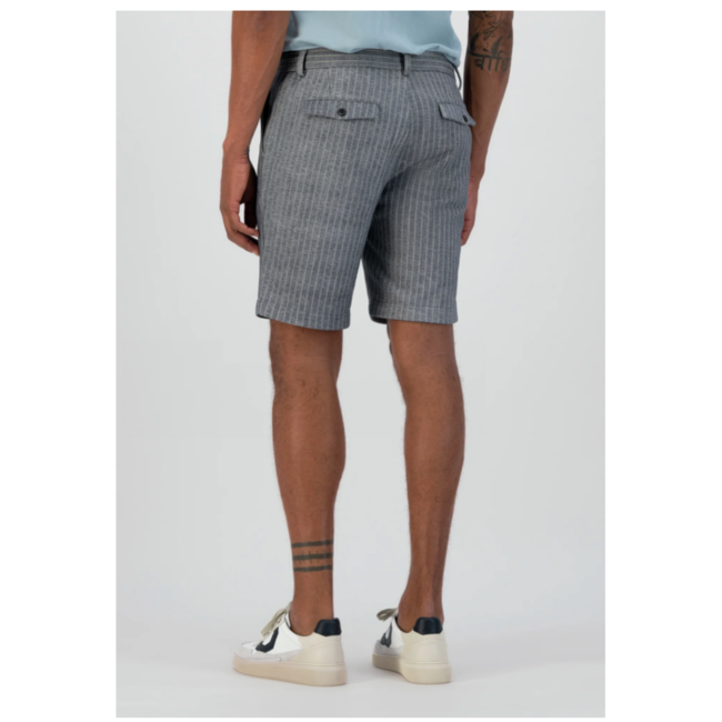 Dstrezzed JORDAN JOGGER SHORTS MARINE SWEAT STRIPE DARK NAVY
