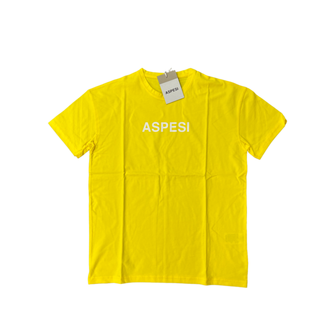 ASPESI BASIC 2 T-SHIRT YELLOW