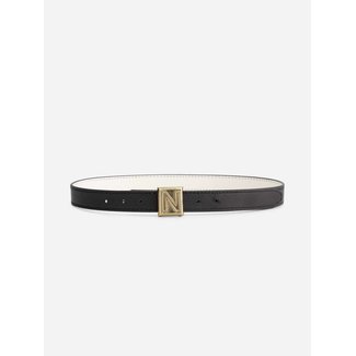 Nikkie BUCKLE STUD WAIST BELT STAR WHITE / BLACK