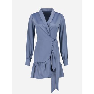 Nikkie VIVIEN SATIN DRESS INFINITY BLUE