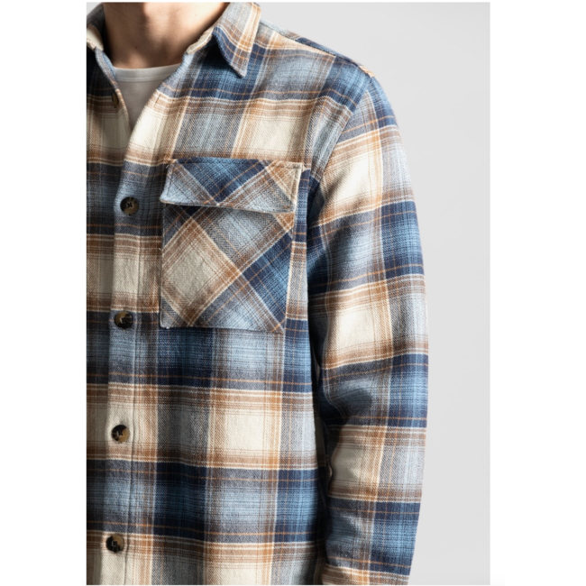 Dstrezzed COREY OVERSHIRT HARBOUR BLUE