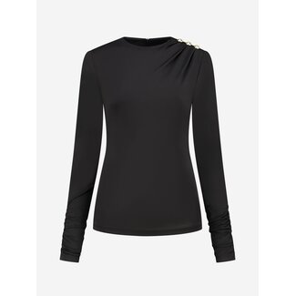 DRAPE SHOULDER TOP