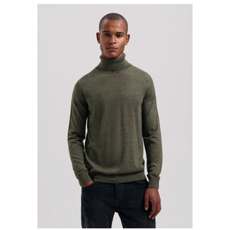 Dstrezzed DESTIN TURTLE NECK DARK ARMY